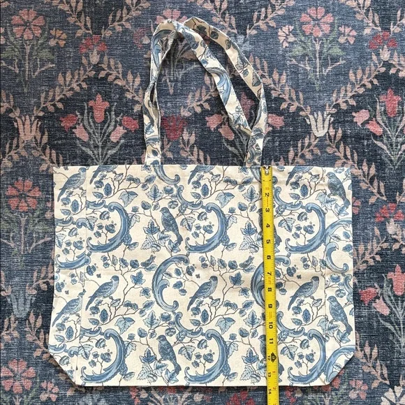 Sezane Canvas Toile Tote Bag - Picture 4 of 4